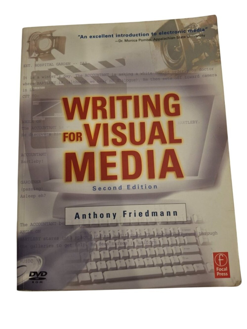 Writing for Visual Media 2nd Ed Anthony Friedmann 2006 PB DVD Focal Press